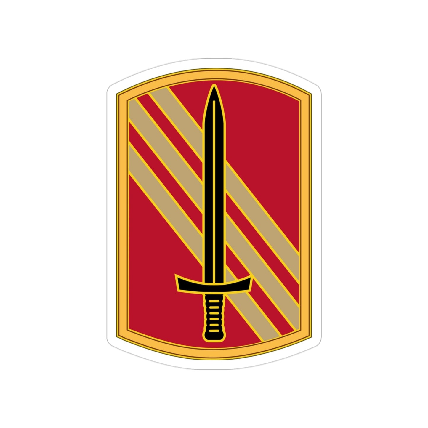 113 Sustainment Brigade 3 (U.S. Army) Transparent STICKER Die-Cut Vinyl Decal-3 Inch-The Sticker Space