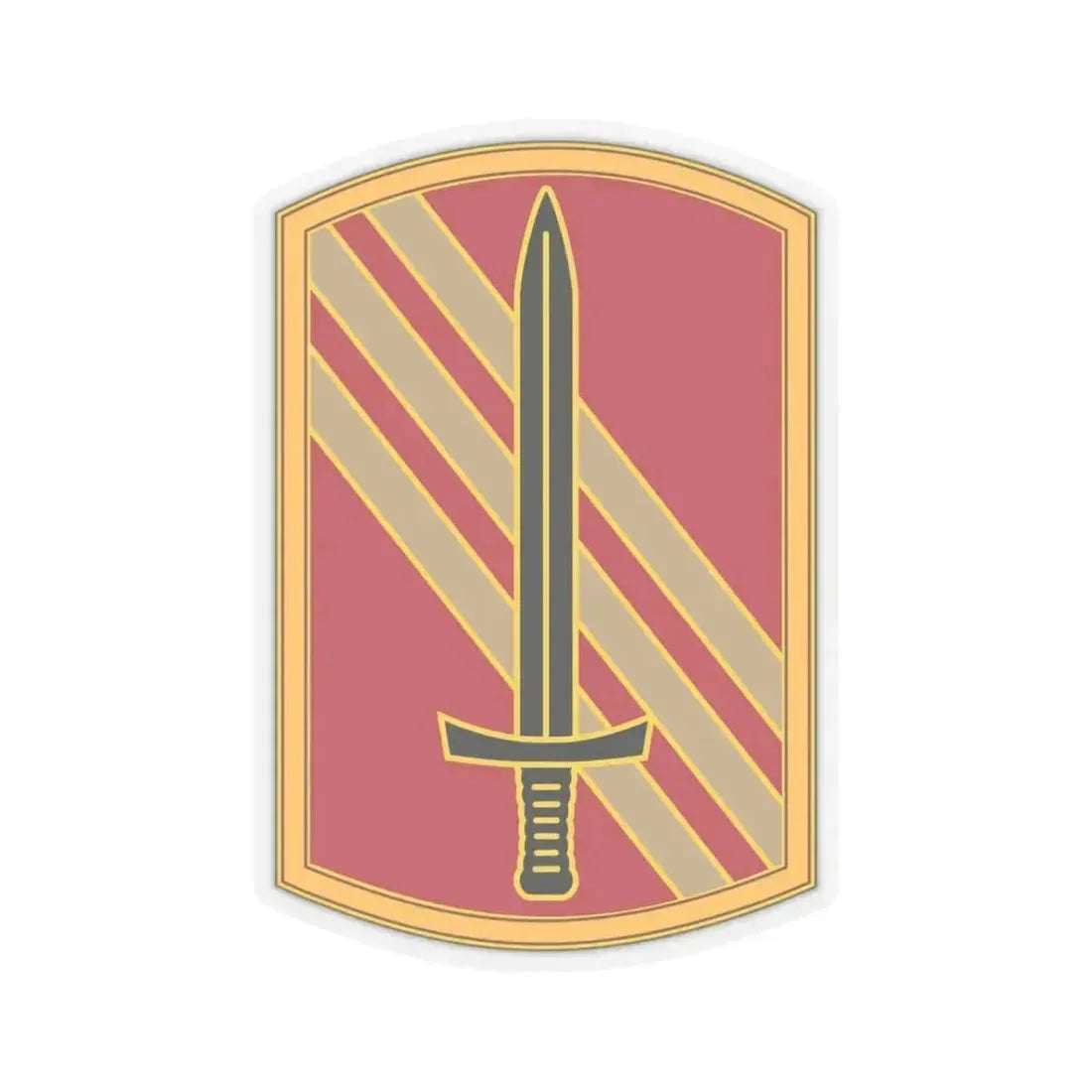 113 Sustainment Brigade 3 (U.S. Army) STICKER Vinyl Kiss-Cut Decal 3 Inch Transparent - The Sticker Space