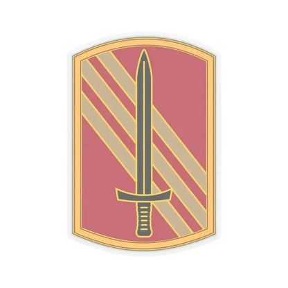 113 Sustainment Brigade 3 (U.S. Army) STICKER Vinyl Kiss-Cut Decal 3 Inch Transparent - The Sticker Space