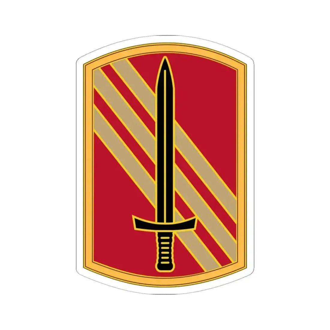 113 Sustainment Brigade 3 (U.S. Army) STICKER Vinyl Kiss-Cut Decal 6 Inch White - The Sticker Space