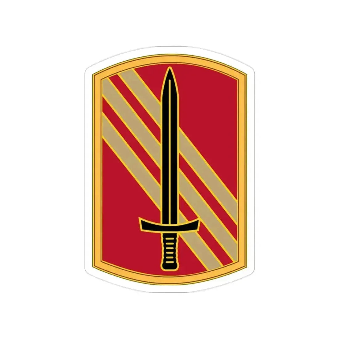 113 Sustainment Brigade 3 (U.S. Army) Transparent STICKER Die-Cut Vinyl Decal 2 Inch - The Sticker Space