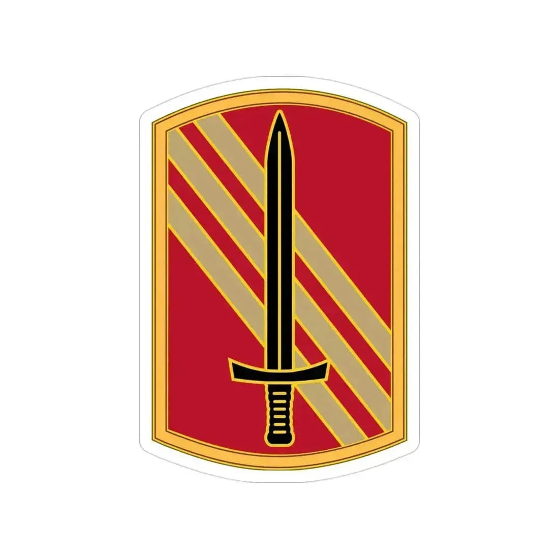 113 Sustainment Brigade 3 (U.S. Army) Transparent STICKER Die-Cut Vinyl Decal 3 Inch - The Sticker Space