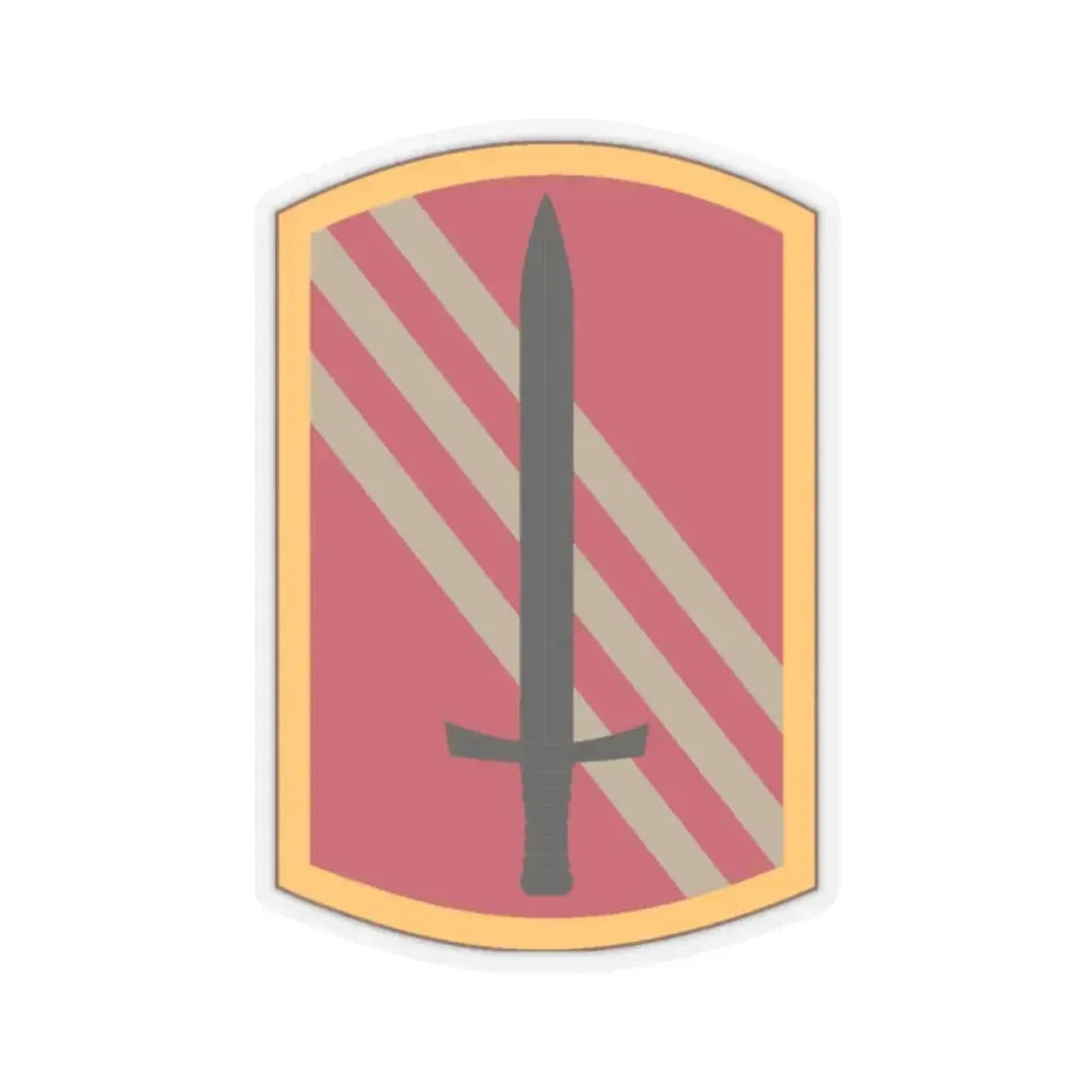 113 Sustainment Brigade (U.S. Army) STICKER Vinyl Kiss-Cut Decal 2 Inch Transparent - The Sticker Space