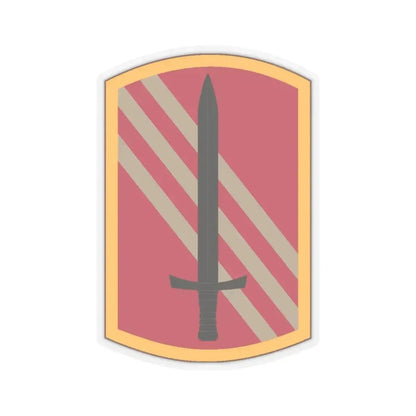 113 Sustainment Brigade (U.S. Army) STICKER Vinyl Kiss-Cut Decal 4 Inch Transparent - The Sticker Space