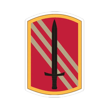113 Sustainment Brigade (U.S. Army) STICKER Vinyl Kiss-Cut Decal 4 Inch White - The Sticker Space