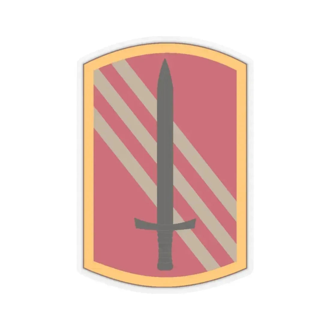113 Sustainment Brigade (U.S. Army) STICKER Vinyl Kiss-Cut Decal 6 Inch Transparent - The Sticker Space