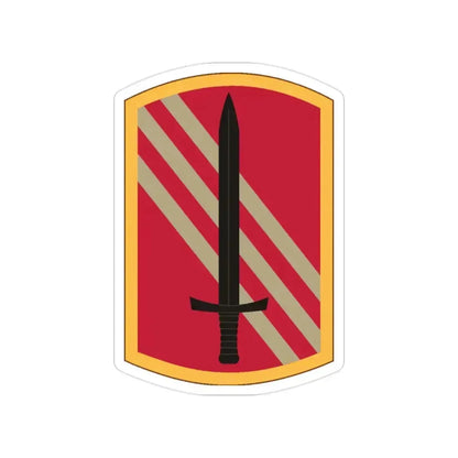 113 Sustainment Brigade (U.S. Army) Transparent STICKER Die-Cut Vinyl Decal 2 Inch - The Sticker Space