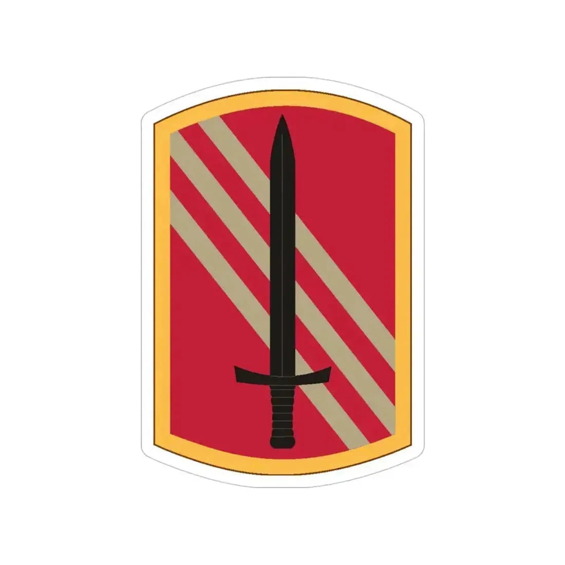 113 Sustainment Brigade (U.S. Army) Transparent STICKER Die-Cut Vinyl Decal 4 Inch - The Sticker Space