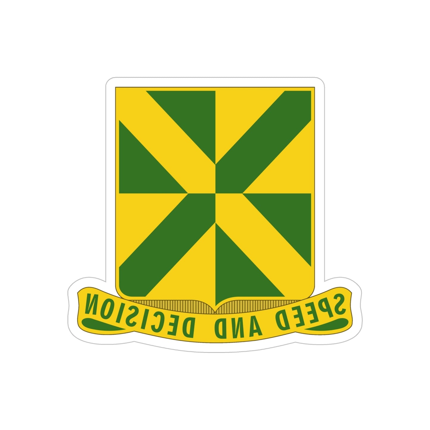 113 Tank Battalion (U.S. Army) REVERSE PRINT Transparent STICKER-6" × 6"-The Sticker Space