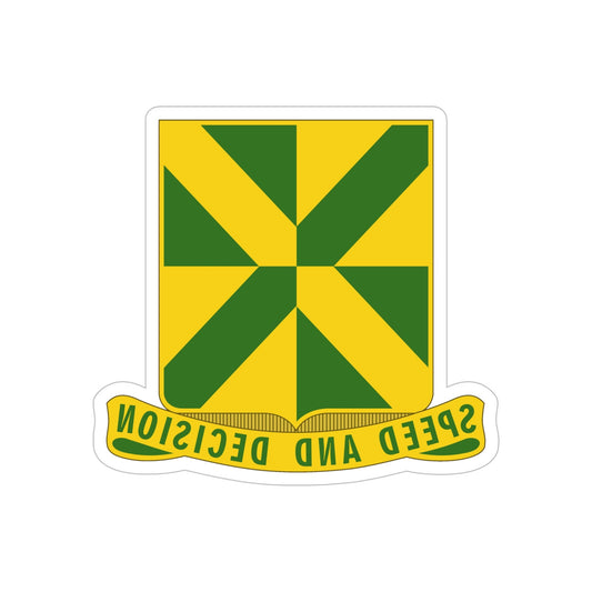 113 Tank Battalion (U.S. Army) REVERSE PRINT Transparent STICKER-6" × 6"-The Sticker Space