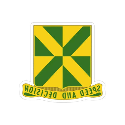 113 Tank Battalion (U.S. Army) REVERSE PRINT Transparent Die-Cut STICKER - The Sticker Space