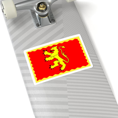 Flag of Deheubarth (United Kingdom) STICKER Vinyl Kiss-Cut Decal
