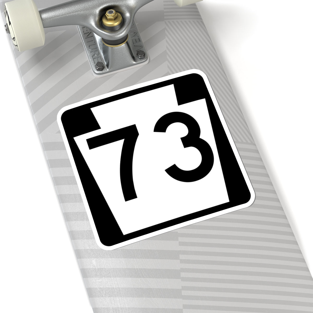 PA-73 (Pennsylvania) (Road Sign) STICKER Vinyl Kiss-Cut Decal