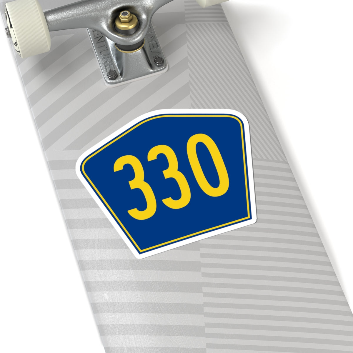 PR secondary 330 (Puerto Rico) (Road Sign) STICKER Vinyl Kiss-Cut Decal