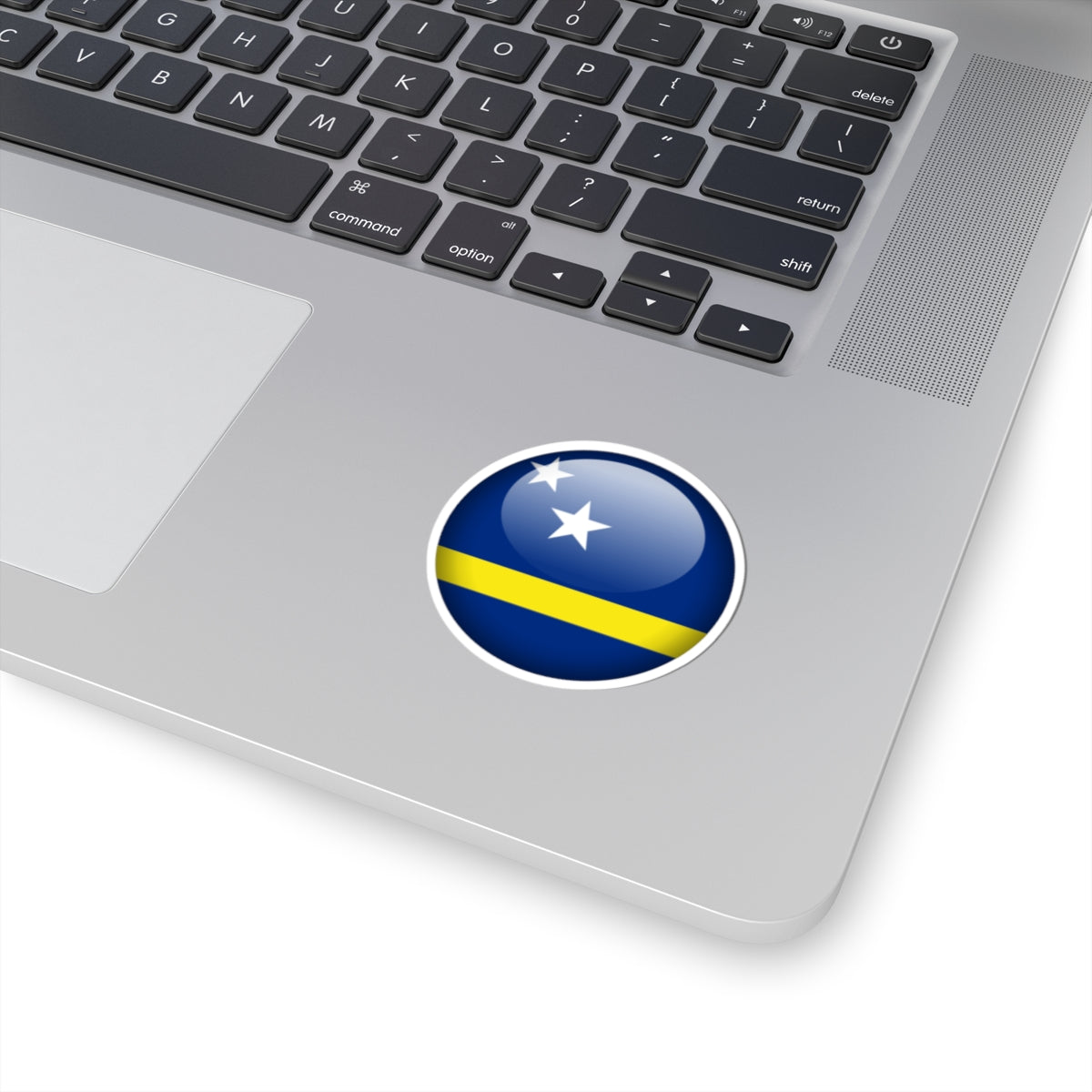 Flag orb Curaçao (Netherlands) STICKER Vinyl Kiss-Cut Decal