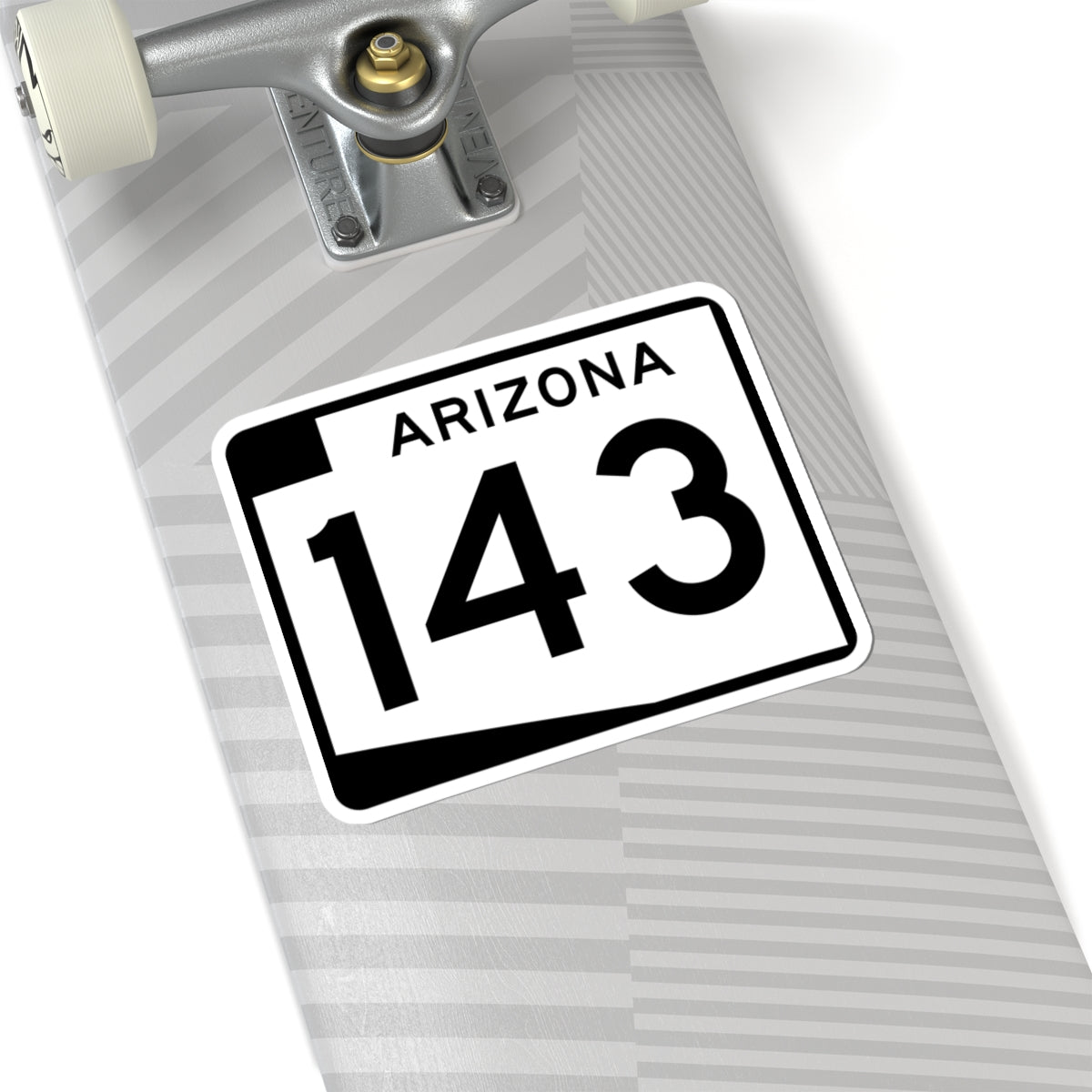 Arizona 143 (Arizona) (Road Sign) STICKER Vinyl Kiss-Cut Decal