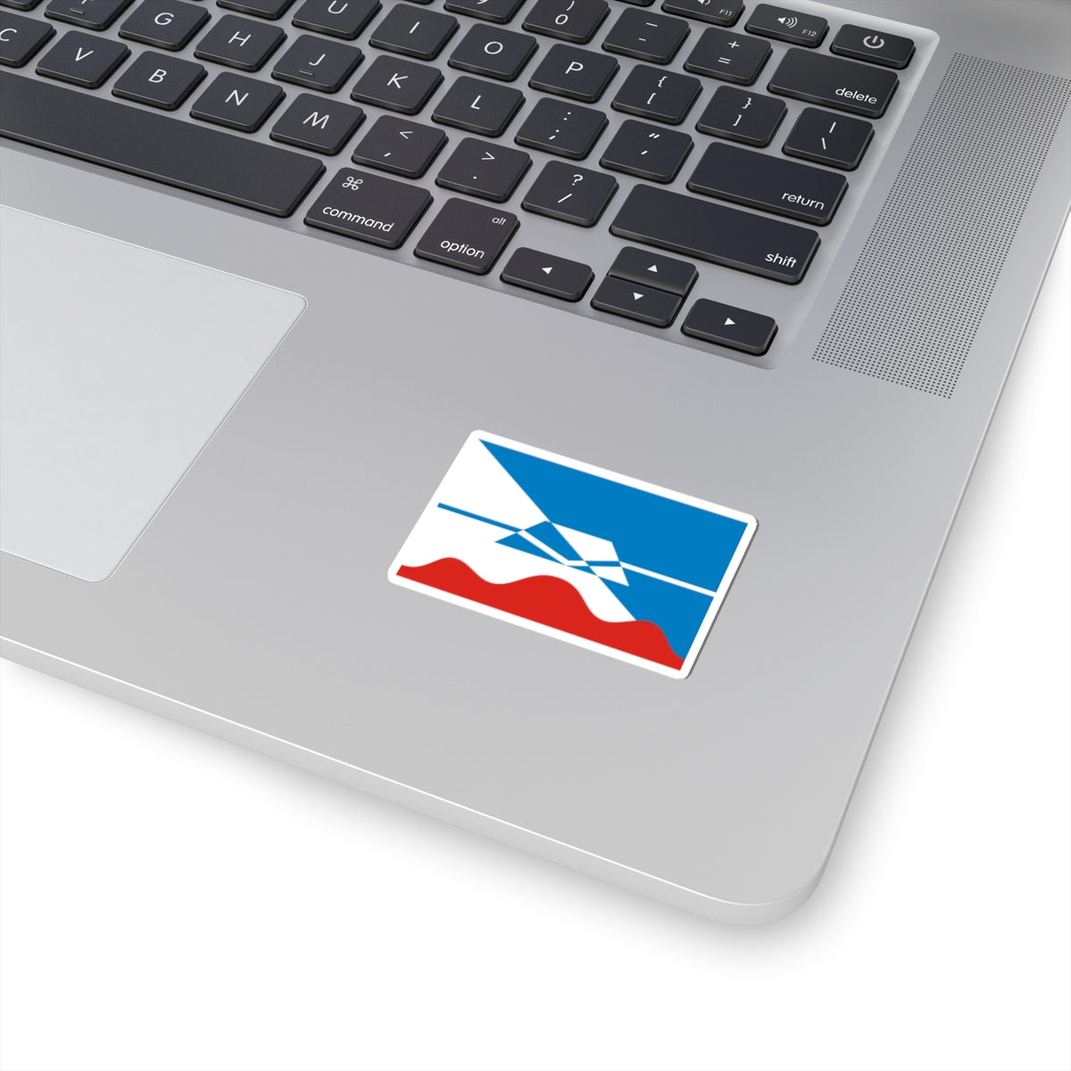 Flag of Krasnogorsk Moscow oblast (Russia) STICKER Vinyl Kiss-Cut Decal