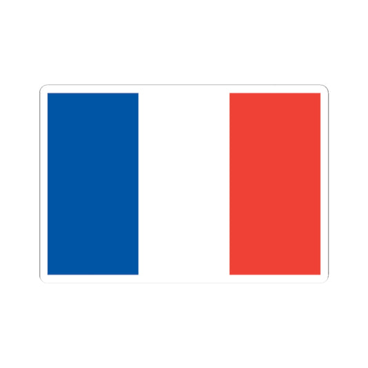 Flag of France alternative version (France) STICKER Vinyl Kiss-Cut Decal
