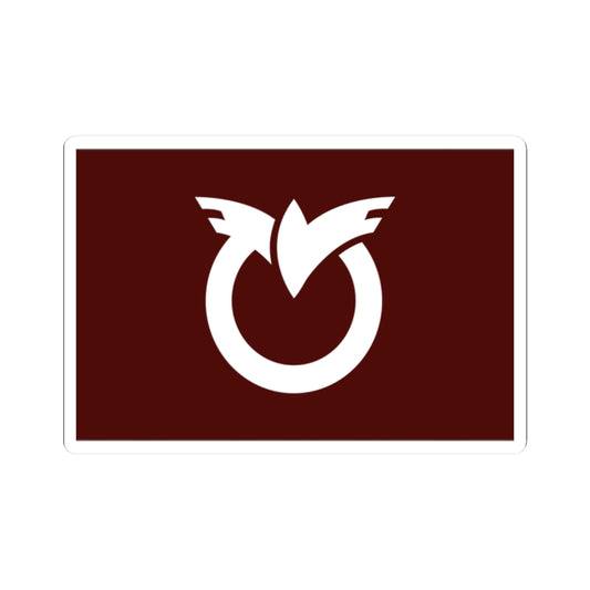 Flag of Reihoku Kumamoto (Japan) STICKER Vinyl Kiss-Cut Decal