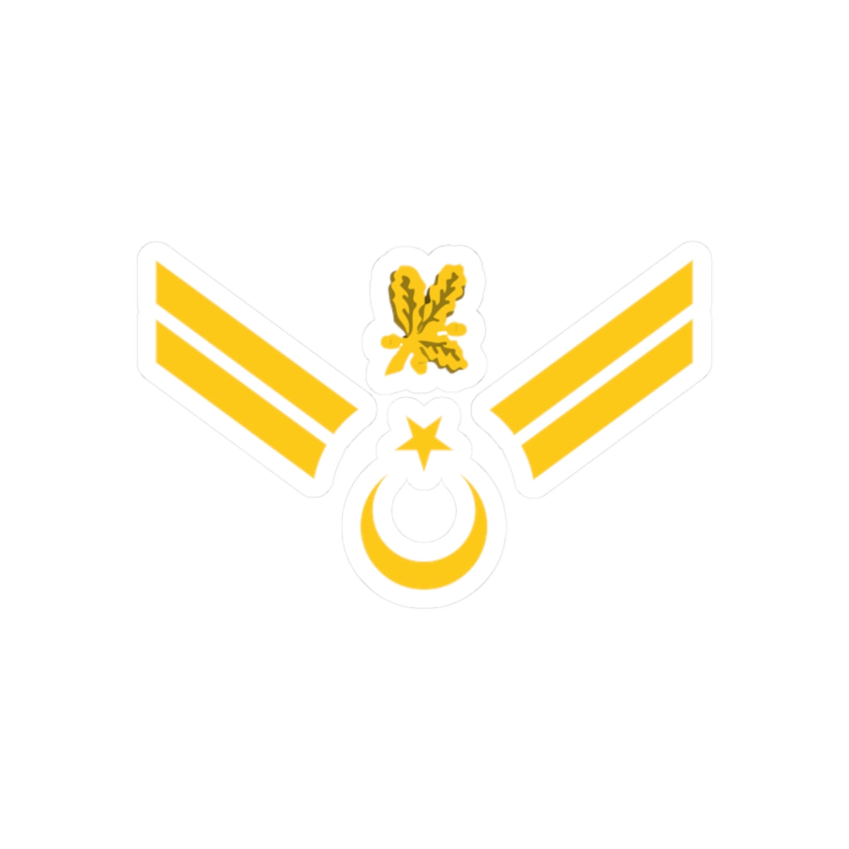 Navy TUR OR 06b (Turkey) (Military Rank) STICKER Vinyl Kiss-Cut Decal