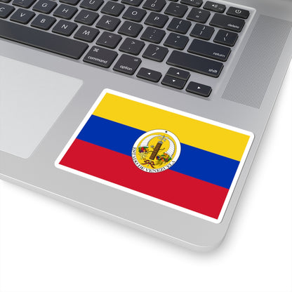 Flag of Venezuela 1830-1836 (Venezuela) STICKER Vinyl Kiss-Cut Decal
