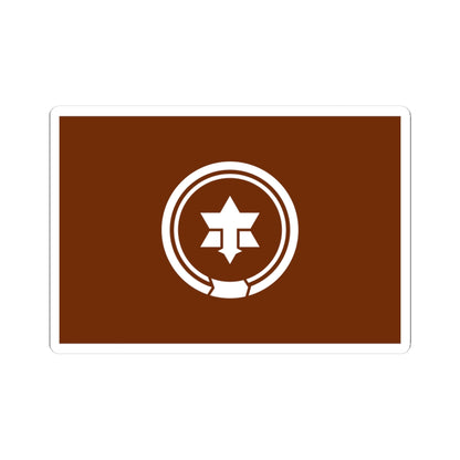 Flag of Matsumoto Nagano (Japan) STICKER Vinyl Kiss-Cut Decal