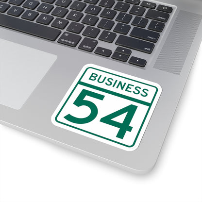 MD Route 54 Business (Maryland) (Road Sign) STICKER Vinyl Kiss-Cut Decal