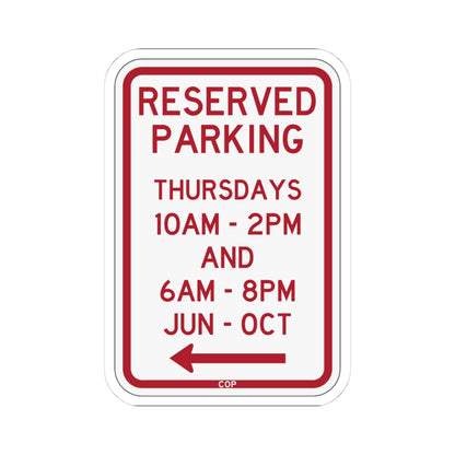 PBOT Road sign P4113L (Oregon) (Road Sign) STICKER Vinyl Kiss-Cut Decal