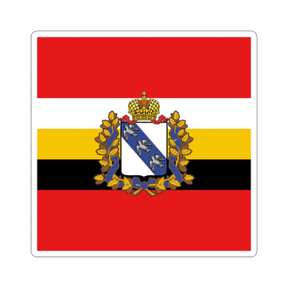Standart of governor Kursk oblast (Russia) STICKER Vinyl Kiss-Cut Decal