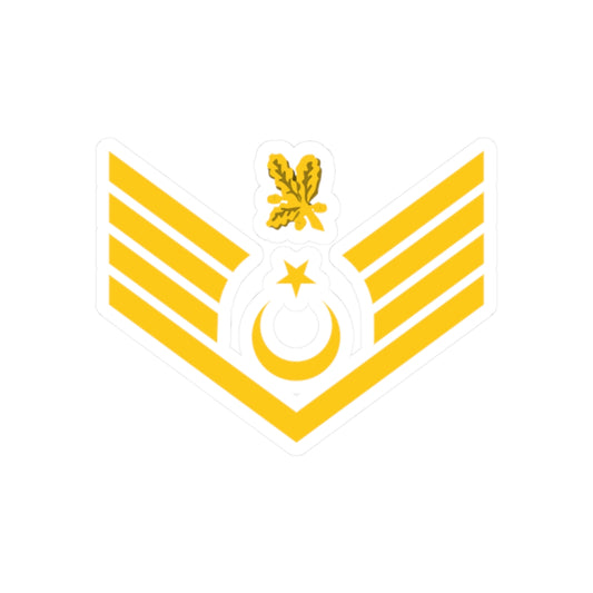 Navy TUR OR 07b (Turkey) (Military Rank) STICKER Vinyl Kiss-Cut Decal