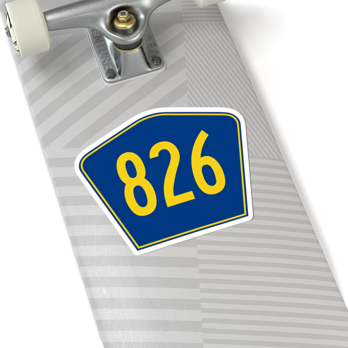 PR secondary 826 (Puerto Rico) (Road Sign) STICKER Vinyl Kiss-Cut Decal