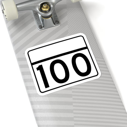 MD Route 100 guide (Maryland) (Road Sign) STICKER Vinyl Kiss-Cut Decal