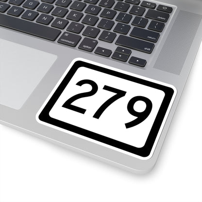 WV-279 (Virginia) (Road Sign) STICKER Vinyl Kiss-Cut Decal