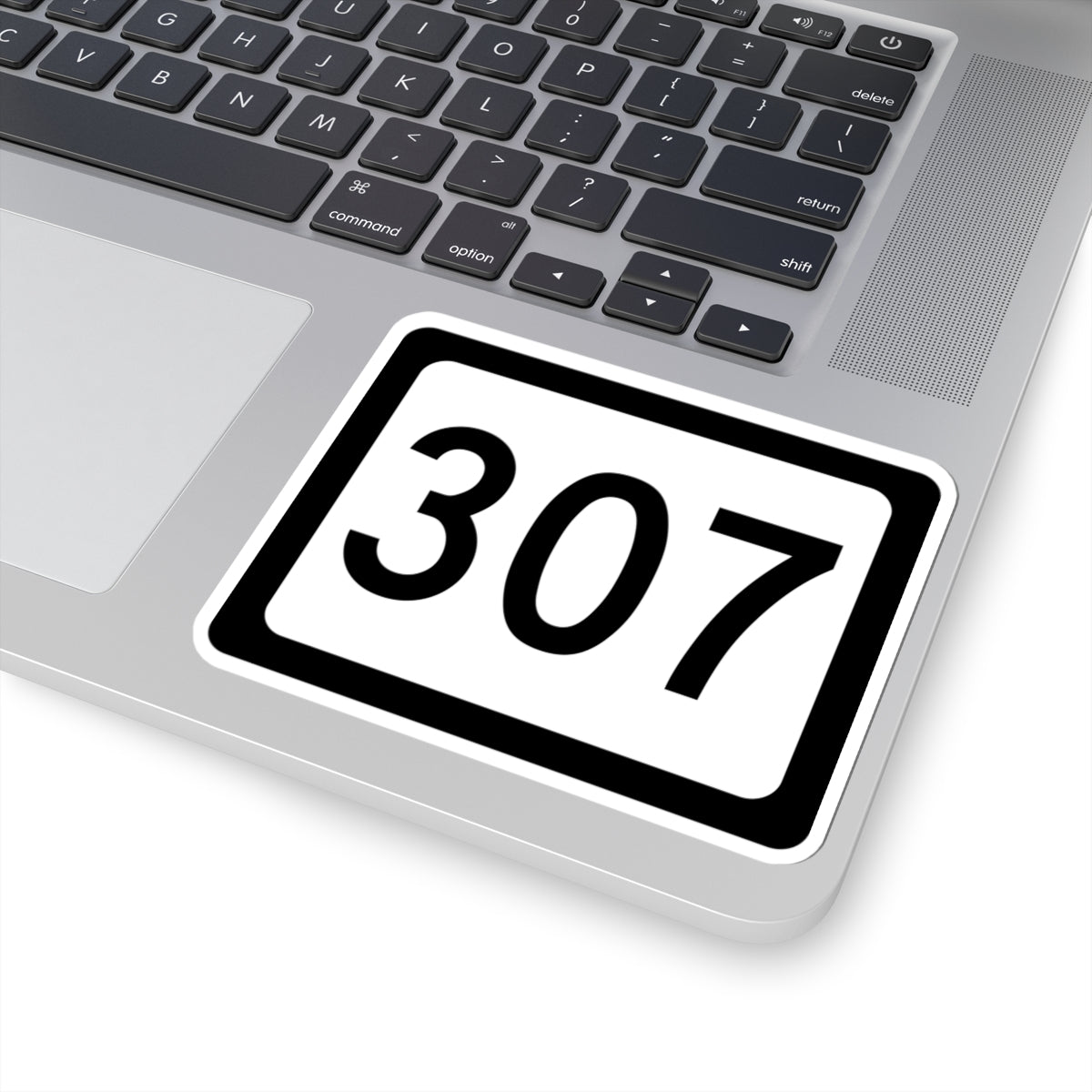 WV-307 (Virginia) (Road Sign) STICKER Vinyl Kiss-Cut Decal