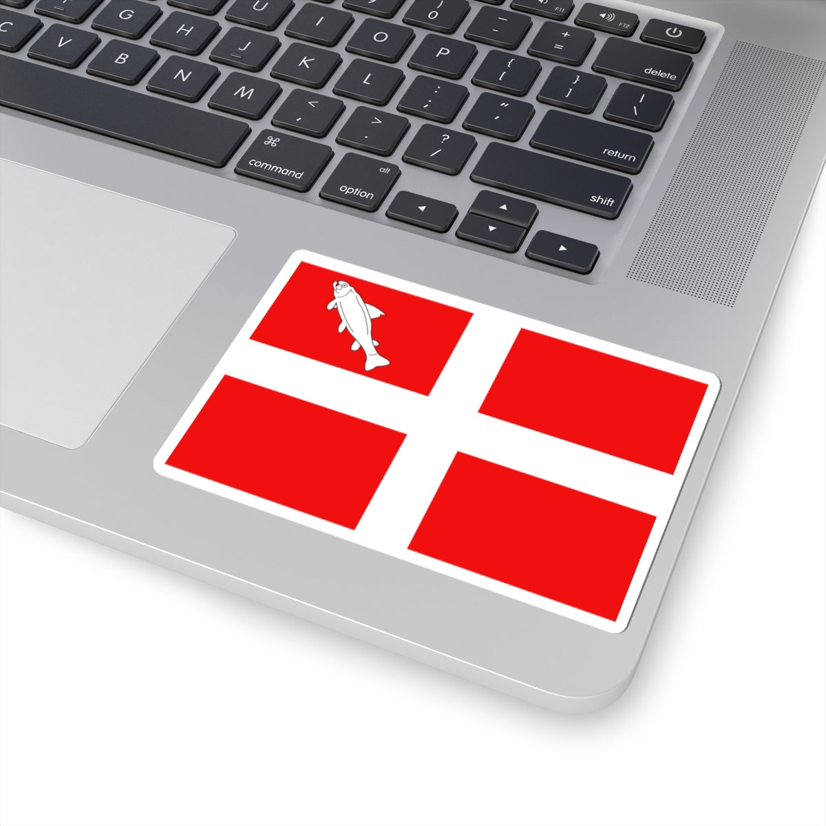 Flag of Annecy (France) STICKER Vinyl Kiss-Cut Decal