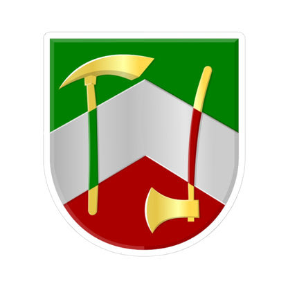 Aldebiltsyl wapen (Netherlands) (Coat of Arms) STICKER Vinyl Kiss-Cut Decal