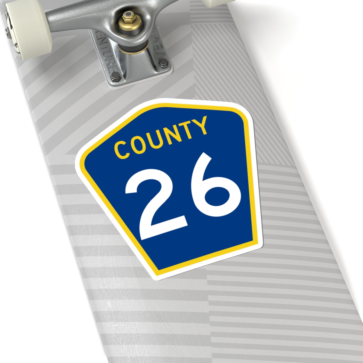 County 26 MN (Minnesota) (Road Sign) STICKER Vinyl Kiss-Cut Decal