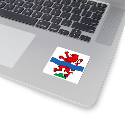 CHE Eclepens Flag (Switzerland) STICKER Vinyl Kiss-Cut Decal