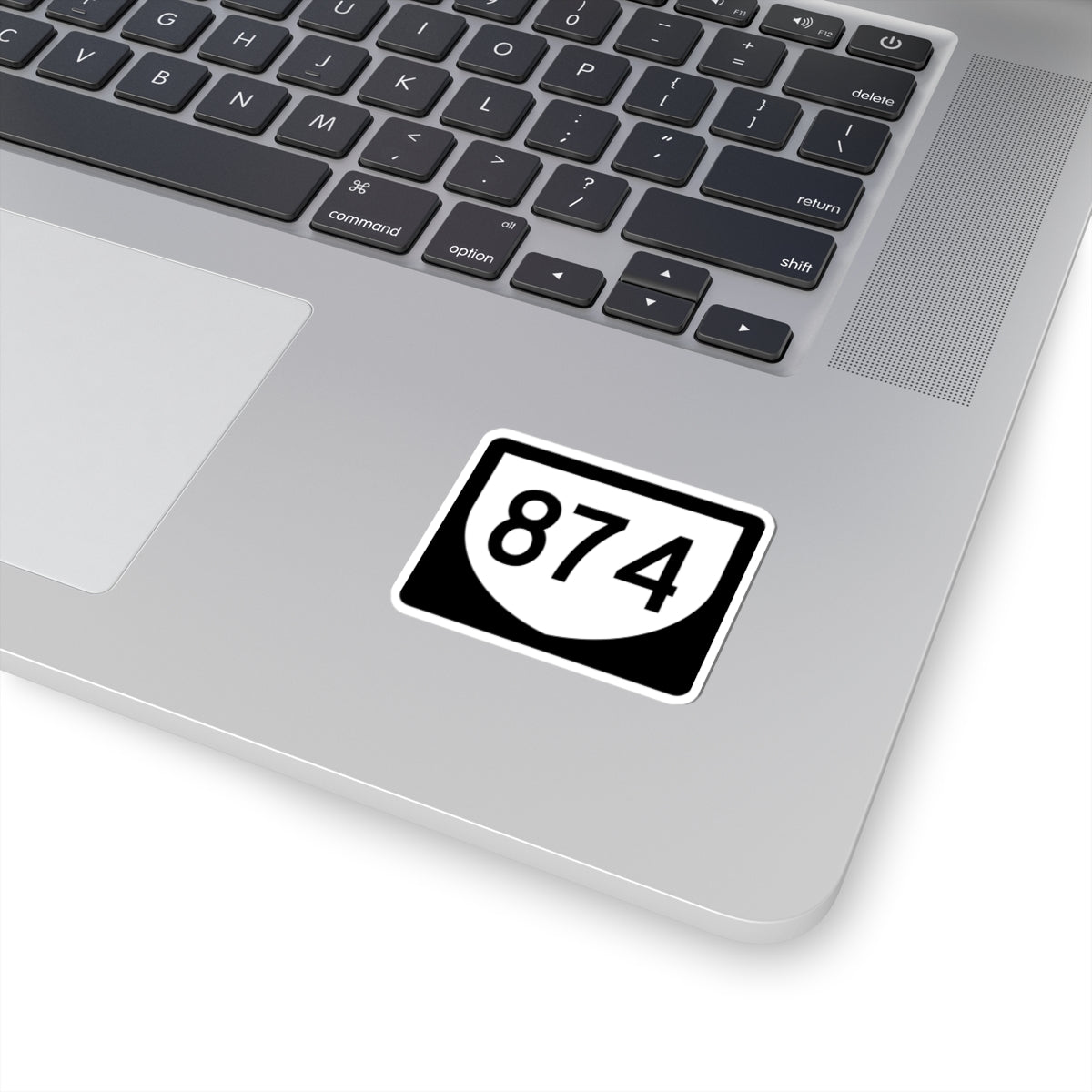 PR urban primary 874 (Puerto Rico) (Road Sign) STICKER Vinyl Kiss-Cut Decal