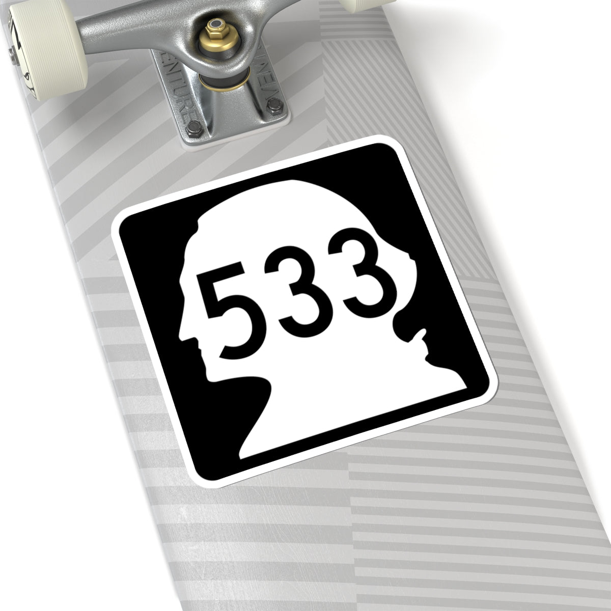 WA-533 (Washington) (Road Sign) STICKER Vinyl Kiss-Cut Decal