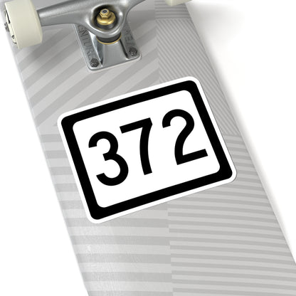 WV-372 (Virginia) (Road Sign) STICKER Vinyl Kiss-Cut Decal