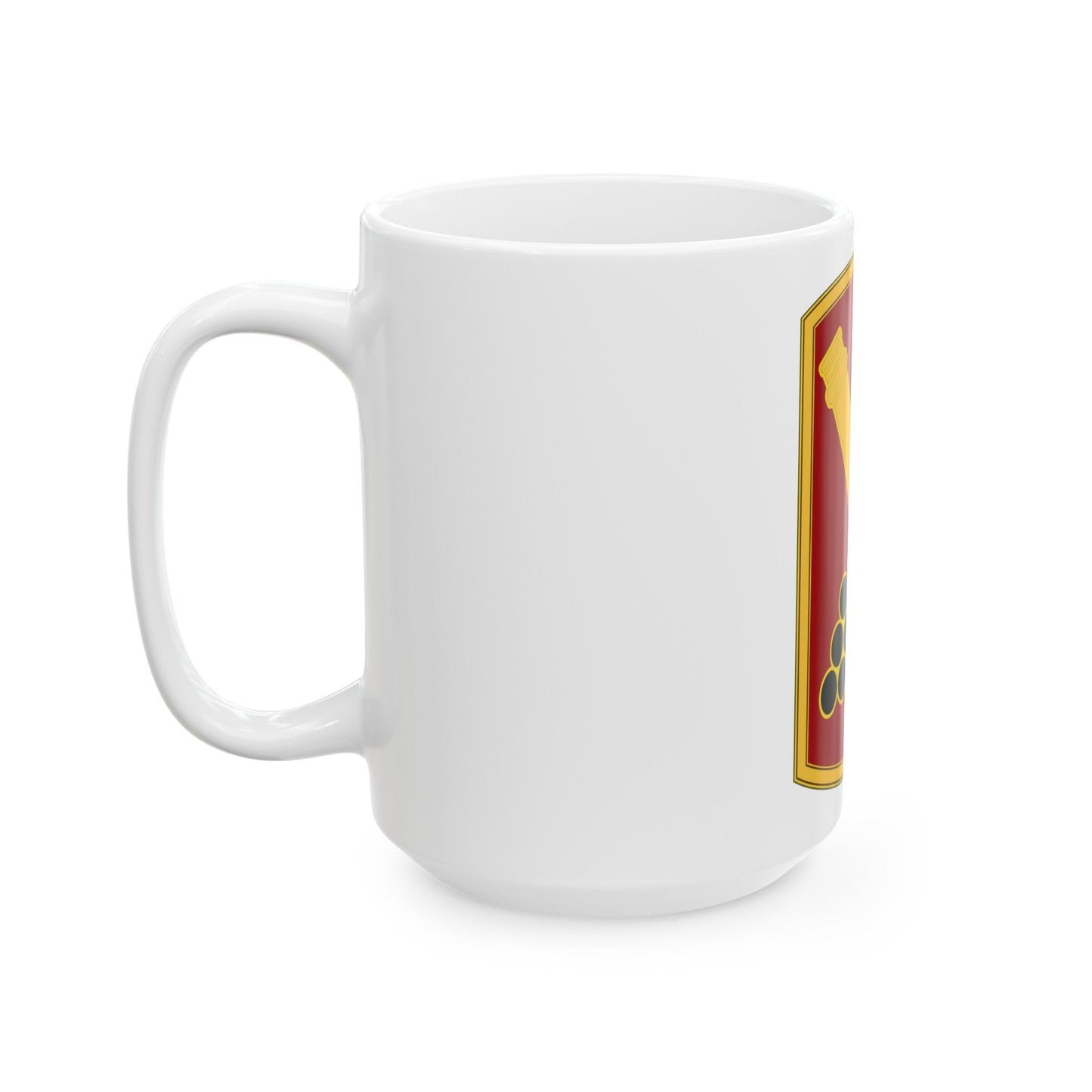 113rd Field Artillery Brigade (U.S. Army) White Coffee Mug-The Sticker Space