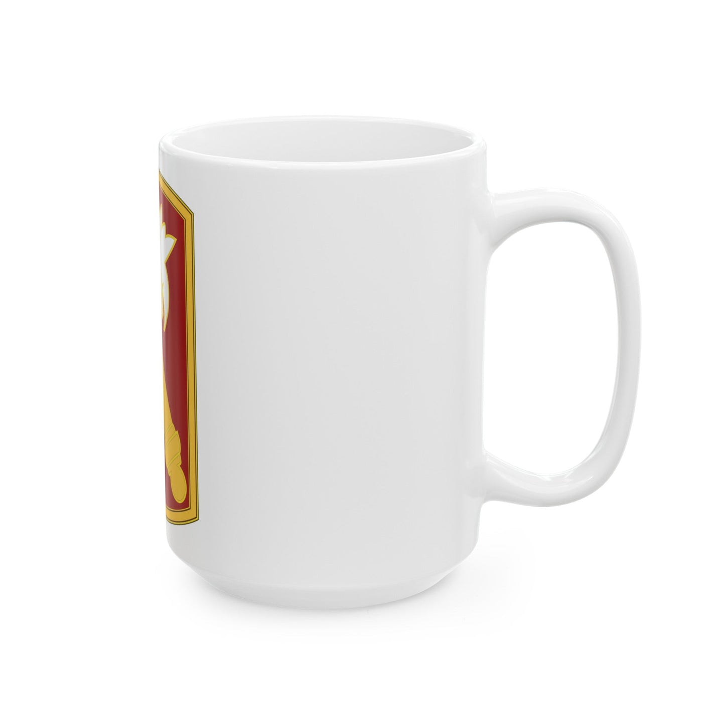 113rd Field Artillery Brigade (U.S. Army) White Coffee Mug-The Sticker Space