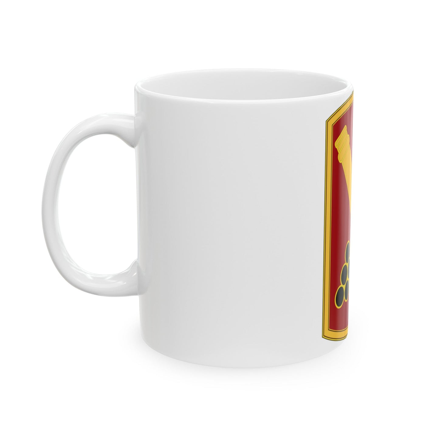 113rd Field Artillery Brigade (U.S. Army) White Coffee Mug-The Sticker Space