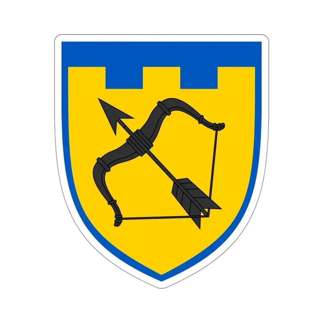 113th Detached Territorial Defense Brigade (Ukraine) STICKER Vinyl Die-Cut Decal 5 Inch - The Sticker Space