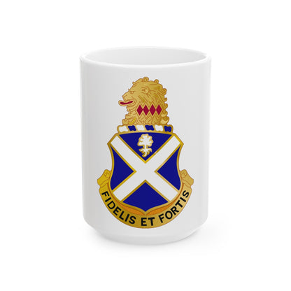 113th Infantry Regiment (U.S. Army) White Coffee Mug-15oz-The Sticker Space