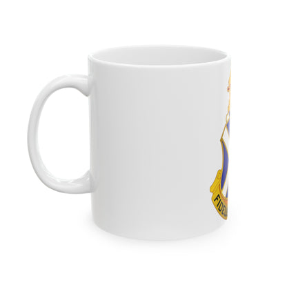 113th Infantry Regiment (U.S. Army) White Coffee Mug-The Sticker Space