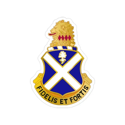 113th Infantry Regiment (U.S. Army) Transparent STICKER Die-Cut Vinyl Decal 2 Inch - The Sticker Space