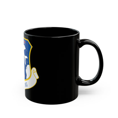 113th Wing (U.S. Air Force) Black Coffee Mug-The Sticker Space