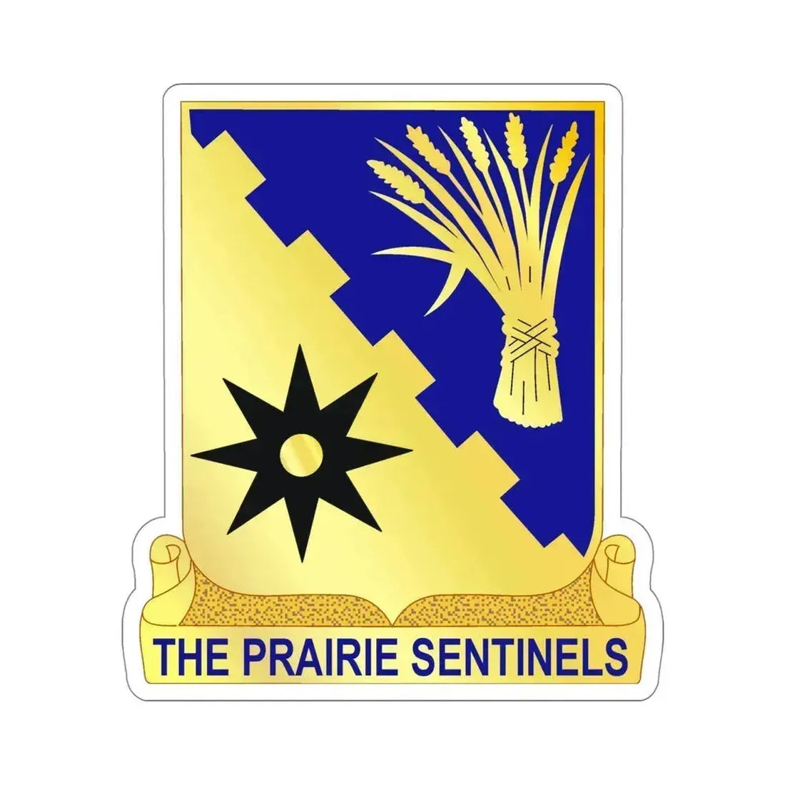 114 Cavalry Regiment (U.S. Army) STICKER Vinyl Die-Cut Decal 5 Inch - The Sticker Space